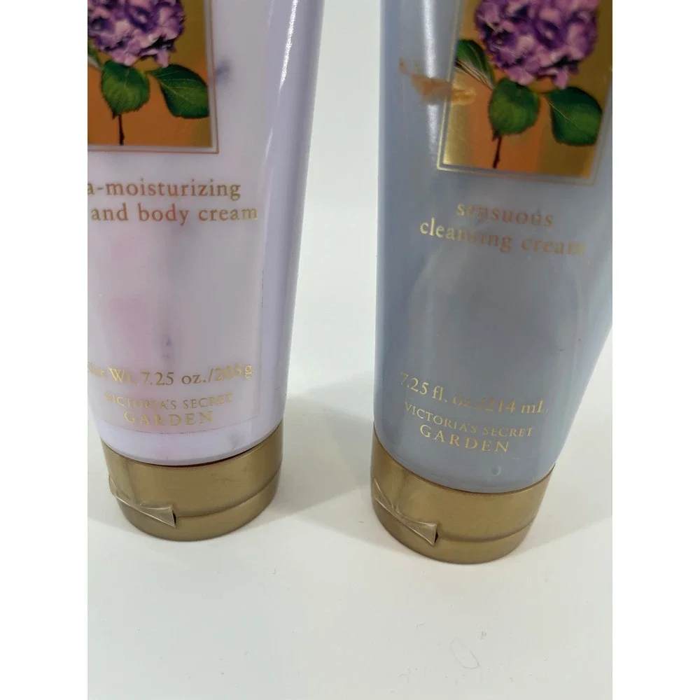 Victoria's Secret Love Spell Set Women 7.25oz Purple Vintage Garden Discontinued